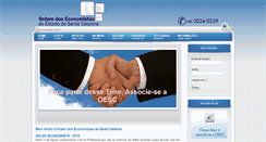 Desktop Screenshot of oesc.org.br